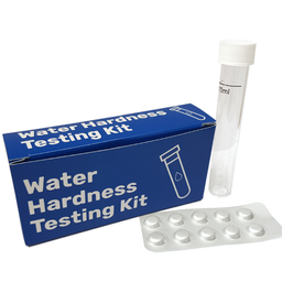 Water Hardness Testing Kit including tablets and test tube