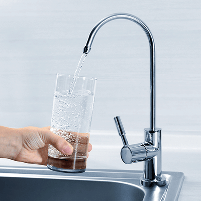 Quarter-Turn Intertap Drinking Tap