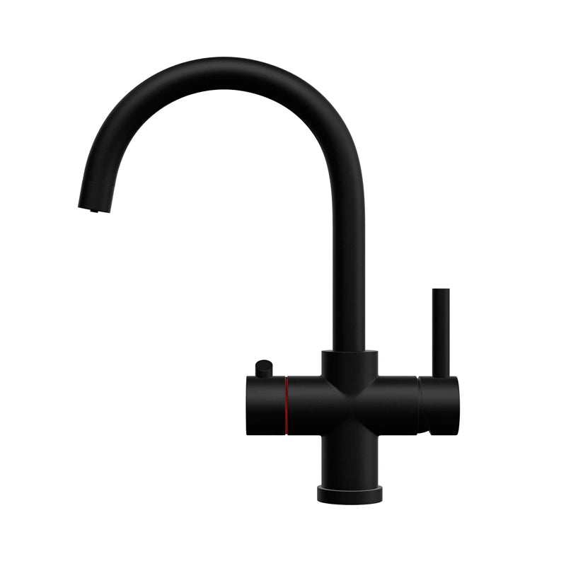 Culligan Milano 'Furnas' 3in1 Boiling Water Tap Matt Black Harvey