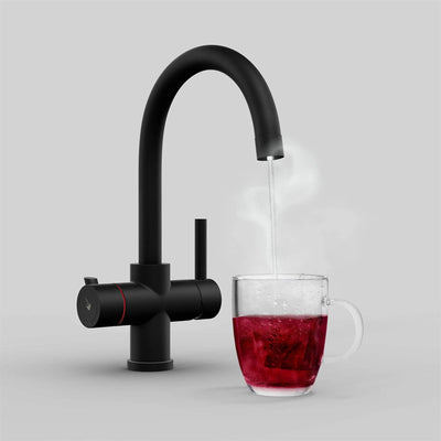 Culligan Milano 'Furnas' 3-in-1 Boiling Water Tap - Matt Black