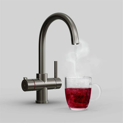 Culligan Milano 'Furnas' 3-in-1 Boiling Water Tap - Brushed Gun Metal Grey