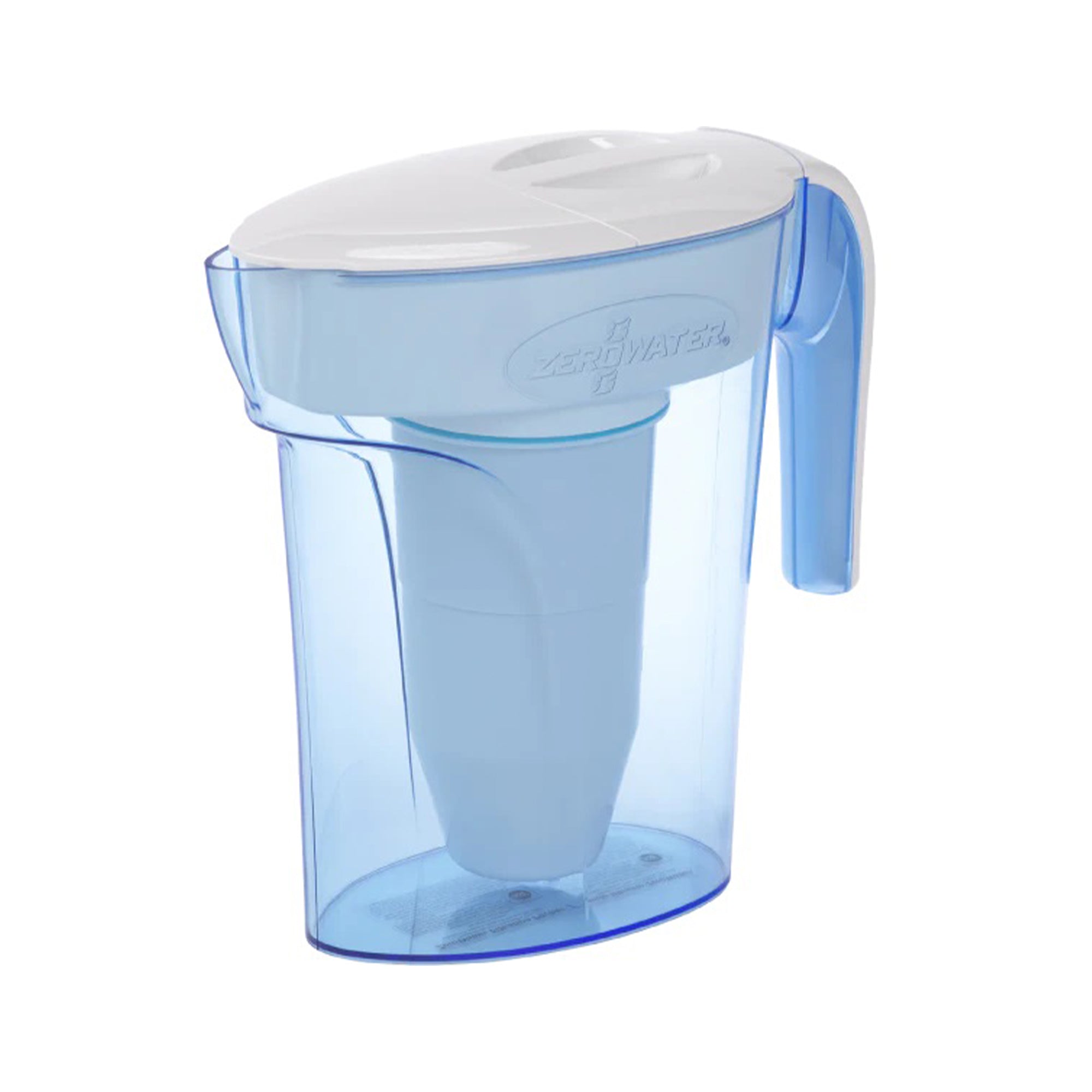 Zerowater 8 cup round pitcher 2025 with free water quality meter