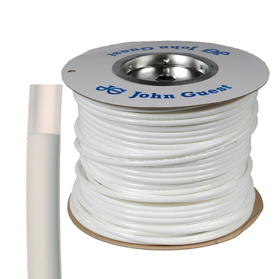 3/8" x 1000mm John Guest LLDPE Tubing - White (per meter)