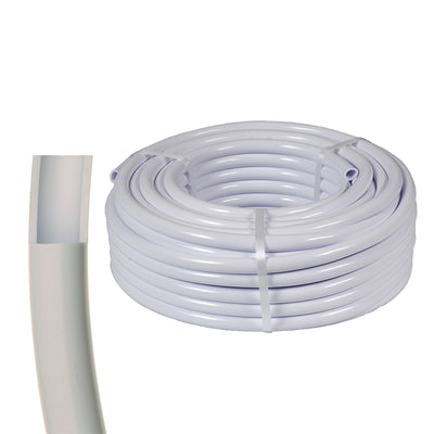 1/2" x 1000mm Drain Overflow Hose - White (per meter)