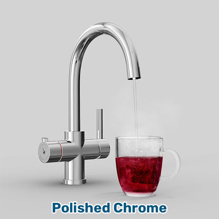 Culligan Milano 'Furnas' 3-in-1 Boiling Water Tap - Polished Chrome