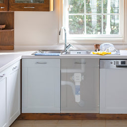 Harvey Complete Twistlock Water Filter System under a sink