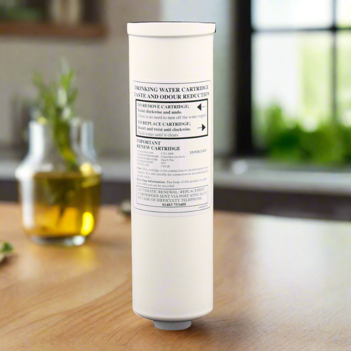 Rainshower Restore Replacement Filter Cartridge – NSF Certified Shower Filter – Model RCCQ-RS – Made In USA