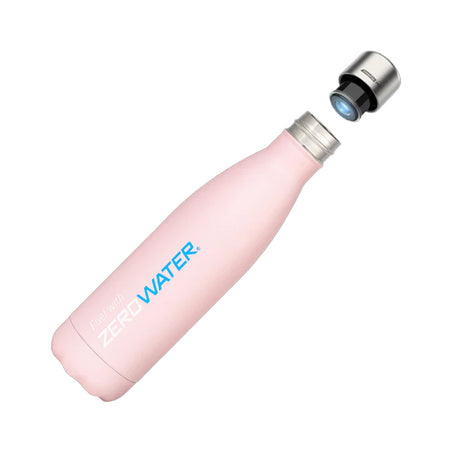 ZeroWater 500ml Stainless Steel Bottle - CrazyCap - Pink